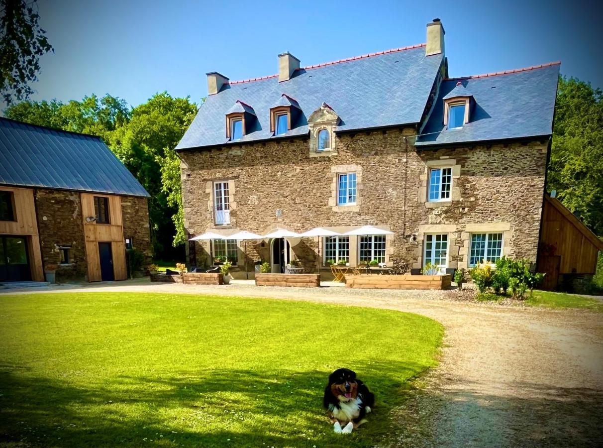 Le Manoir Des Haies Spa Les Champs-Geraux Exterior foto