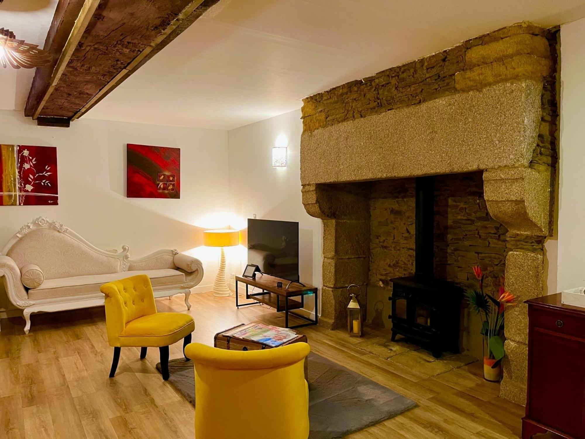 Le Manoir Des Haies Spa Les Champs-Geraux Exterior foto